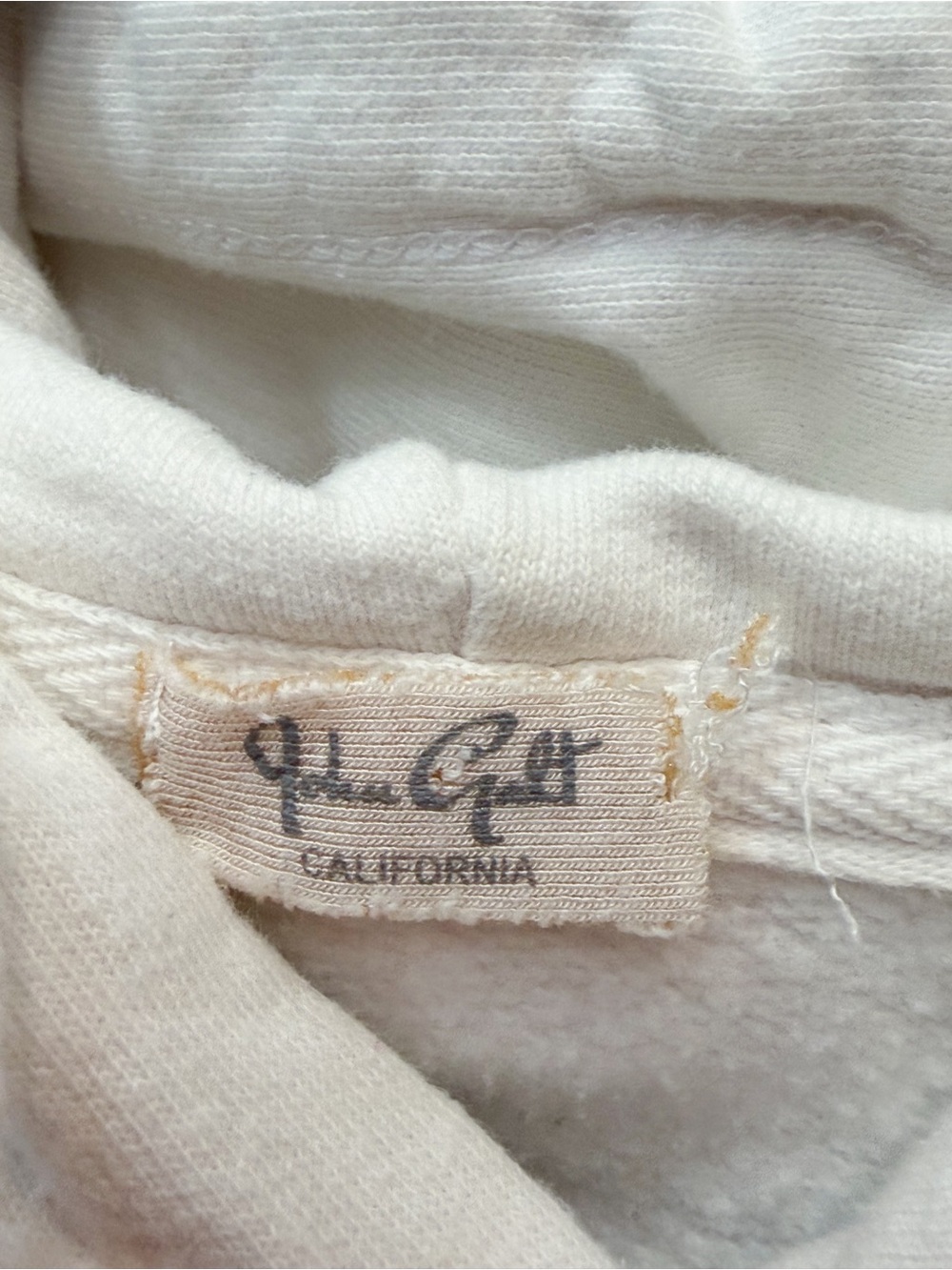 Brandy Melville/John Galt White Hong Kong Dragon Sweatshirt Hoodie OS - Picture 2 of 9